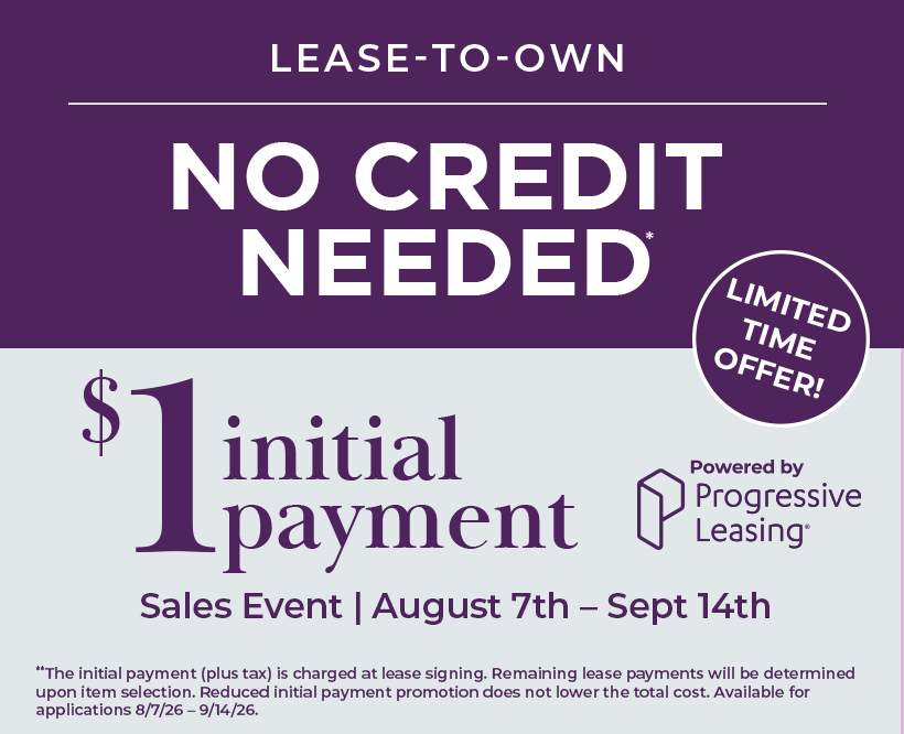Lease to Own $1 Promo