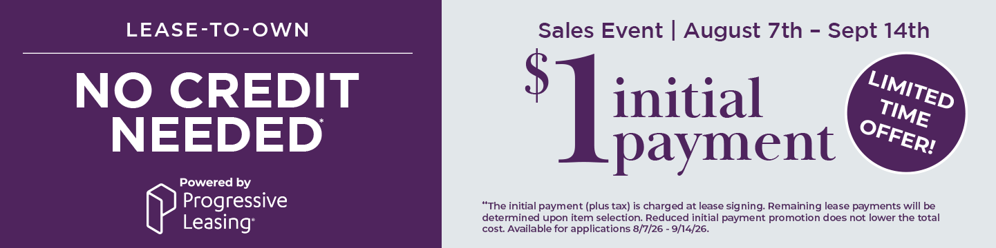 Lease to Own $1 Promo
