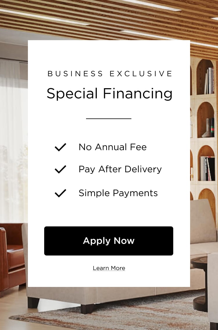 Business Exclusive - Special Financing