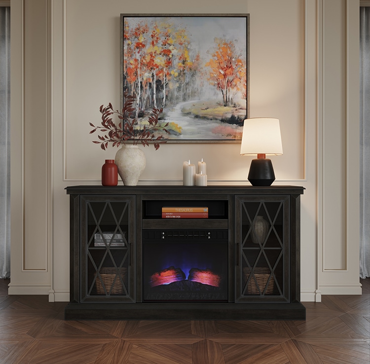 Set the mood with calm lighting