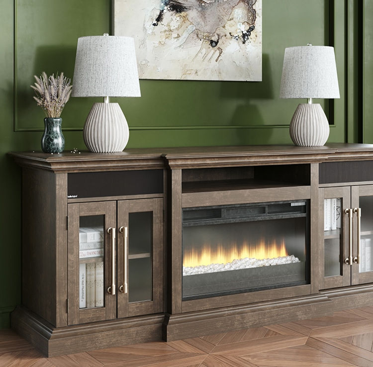 Fireplaces are hot!