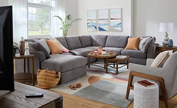 Spacey living room Solidify your vision for the space