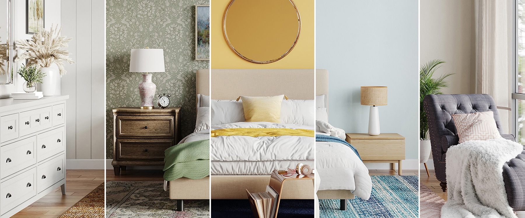 1 Bed, 5 Ways