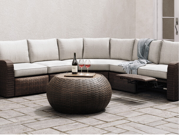 Raymour and flanigan outdoor clearance sectional