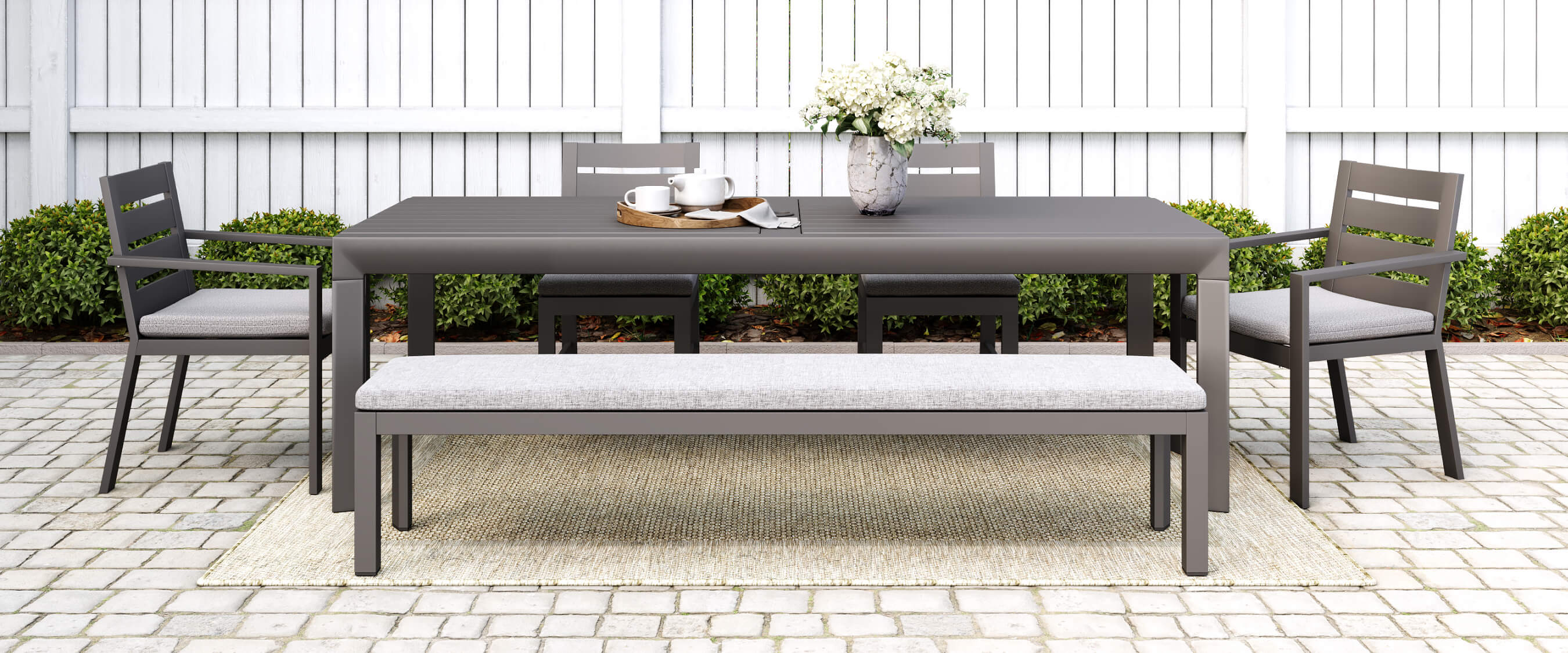 Raymour and store flanigan patio sets