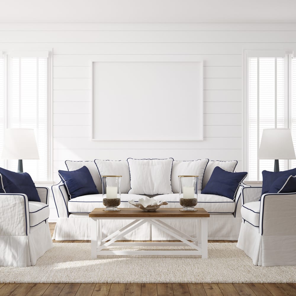 Hampton Style Living Room