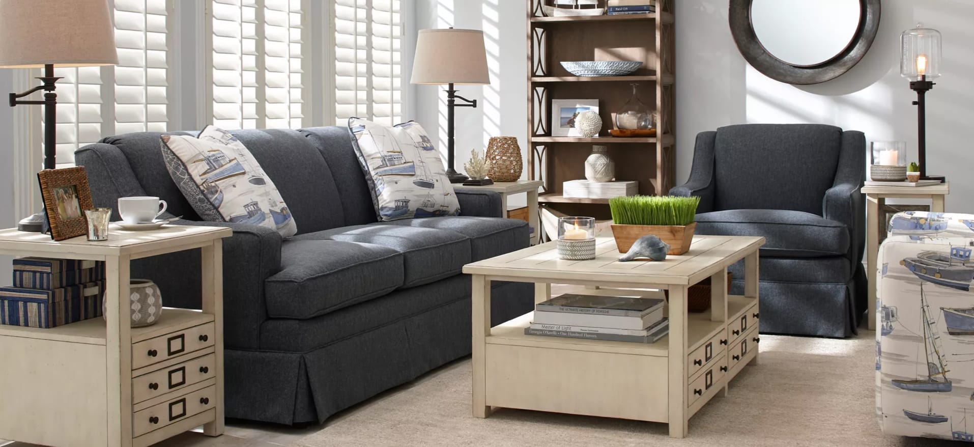 Strike a balance between Coastal and Nautical