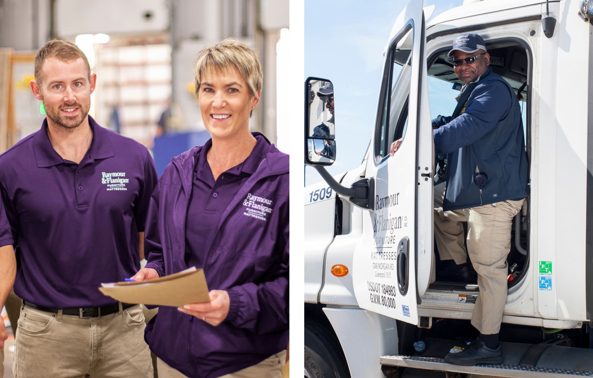 Recycling associates across the company