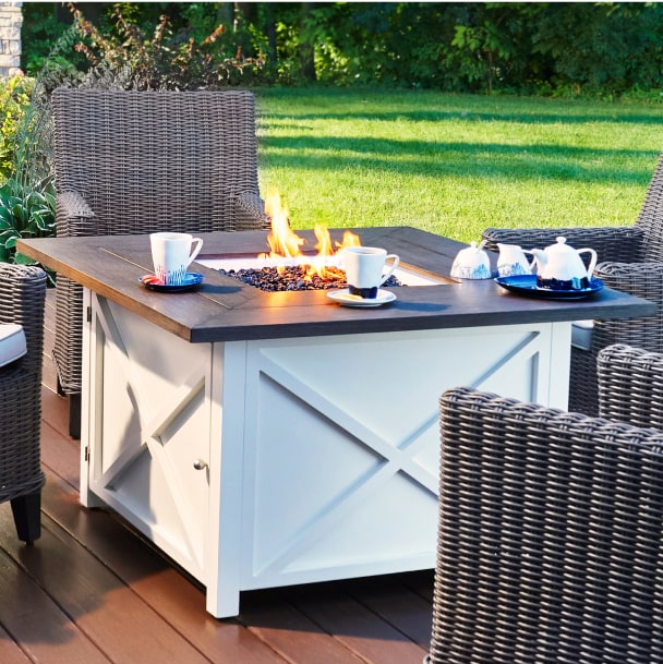 Savannah 43in Gas Firepit
