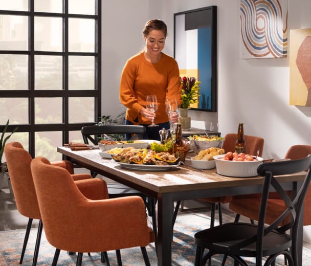 Dining room space