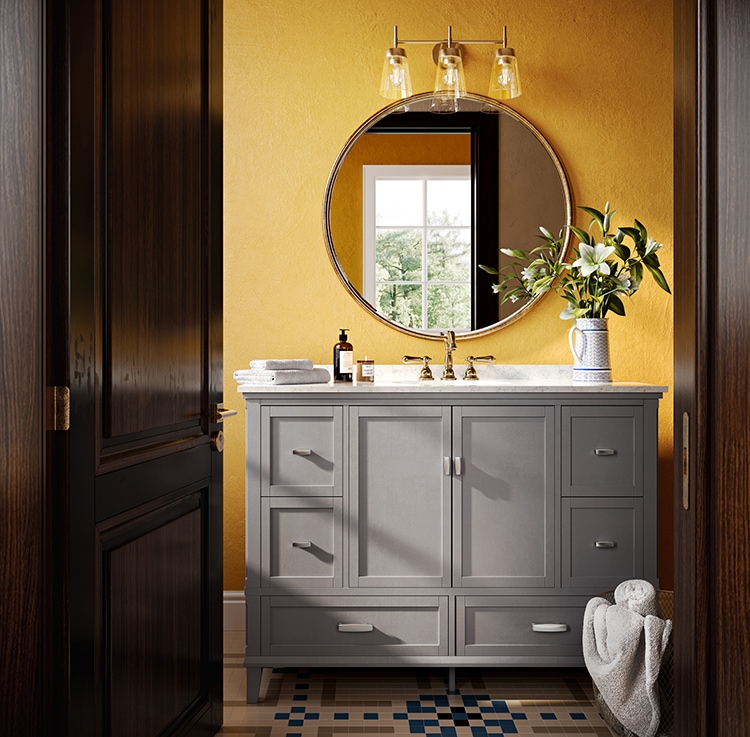 3. Spruce up the bathroom