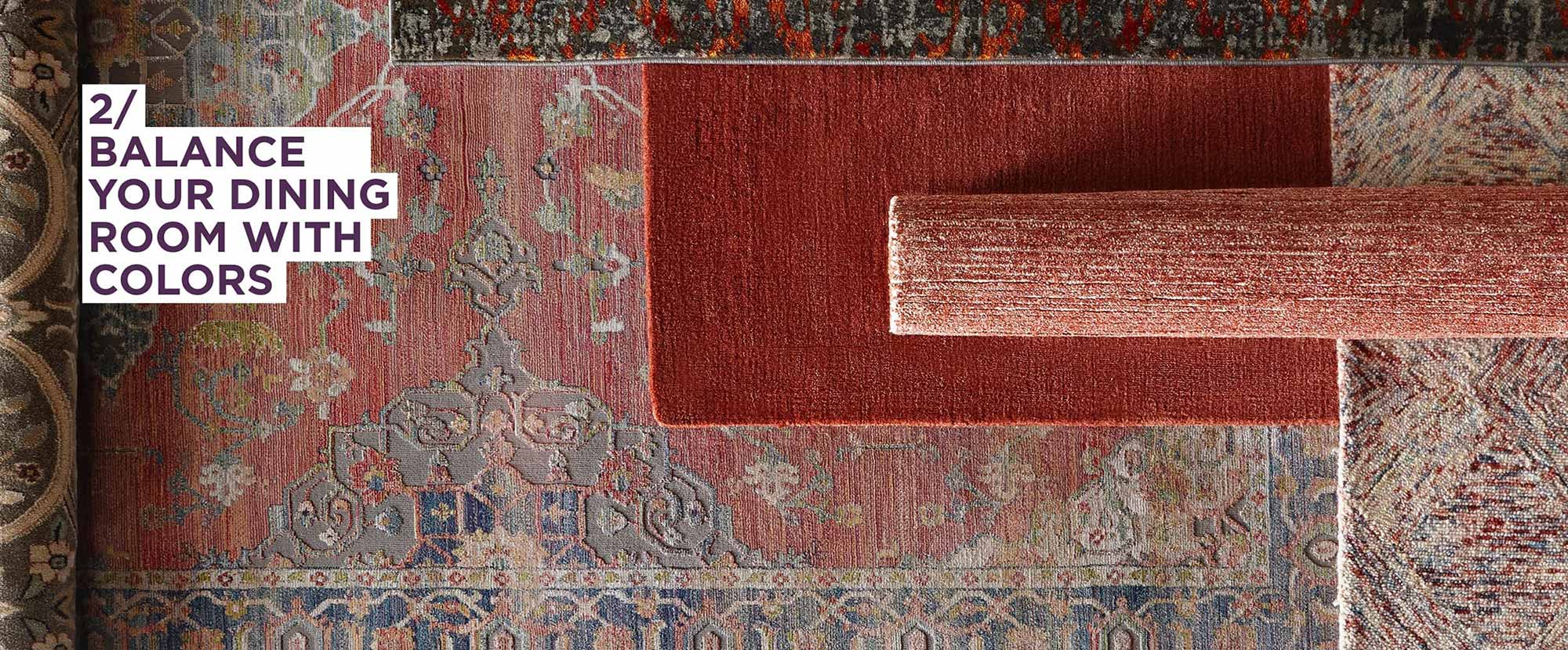 2 - Balance your dining room with colors