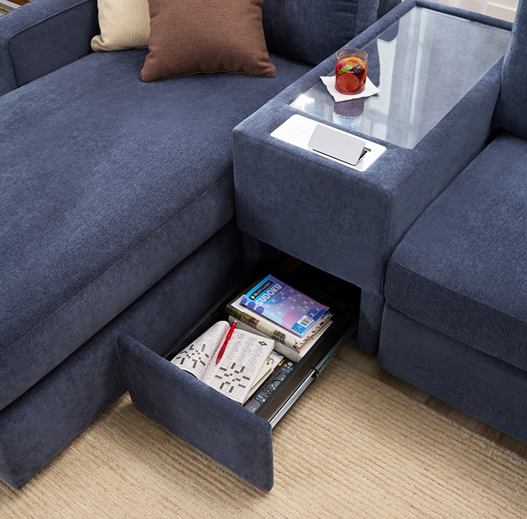 Select stylish, smart storage