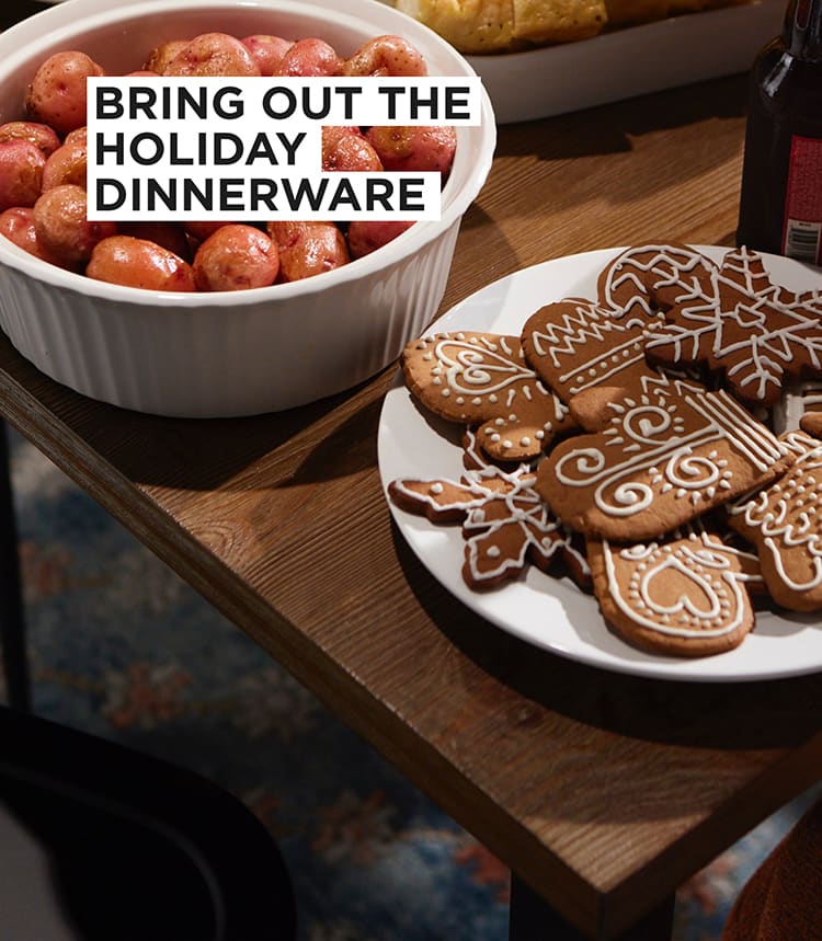 Bring out the Holiday Dinnerware