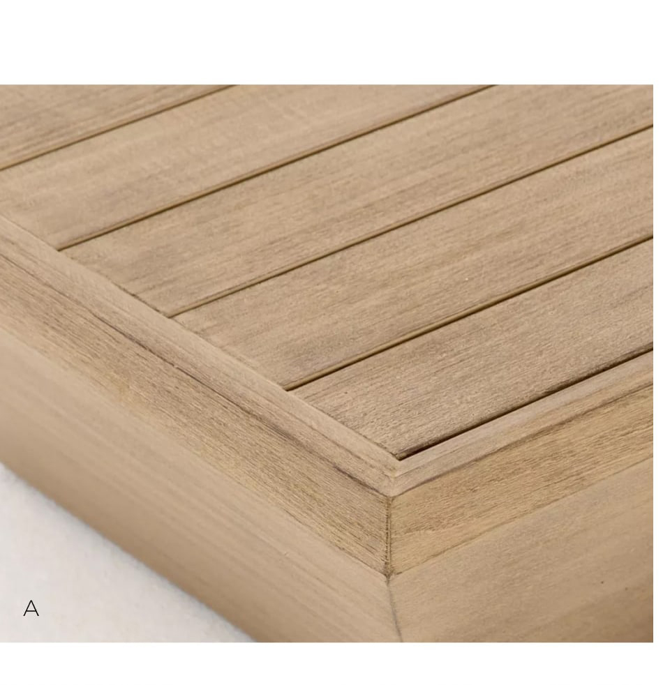 A. Delwin Square Outdoor Coffee Table
