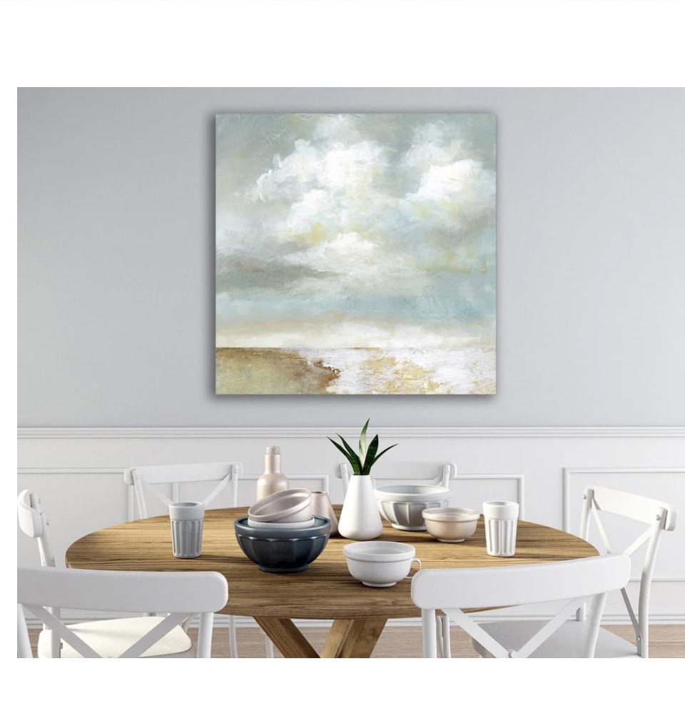 Cloudscape Canvas on Wall