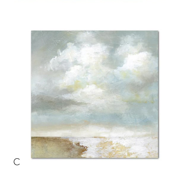 C. Cloudscape IV Gallery Wrapped Canvas