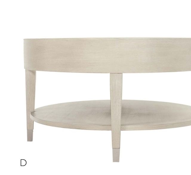D. East Hampton Oval Coffee Table