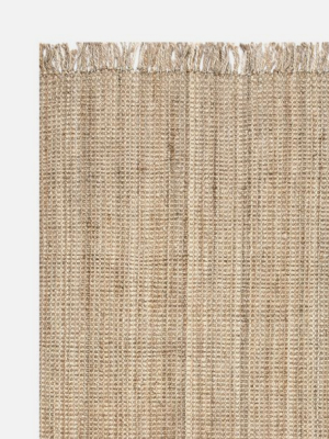 CHUNKY LOOP JUTE AREA RUG