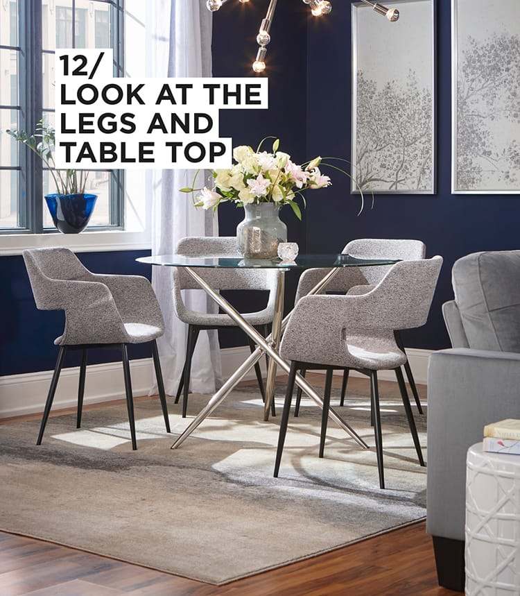 12 - LOOK AT THE LEGS AND TABLE TOP