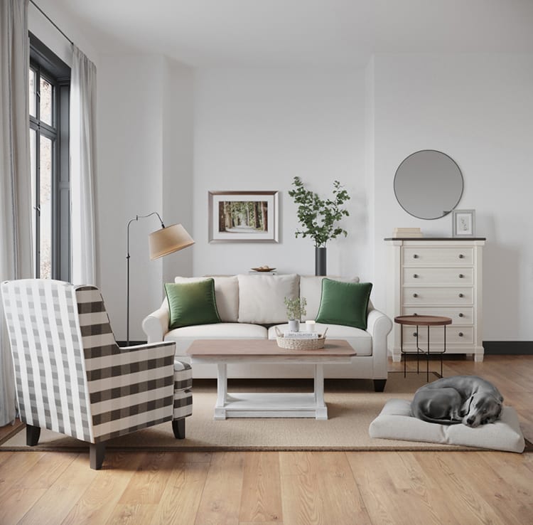 Modern farmhouse style