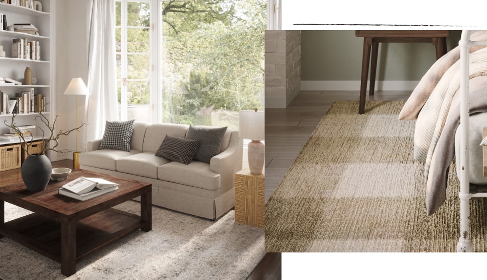 Get Cozy For Fall with Textural Rug