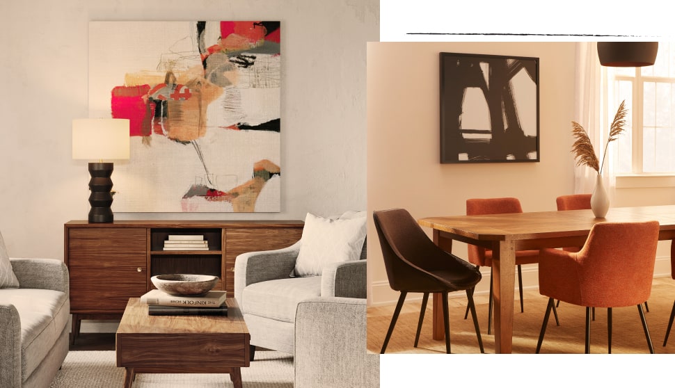 Get Cozy For Fall with Dreamy Abstracts