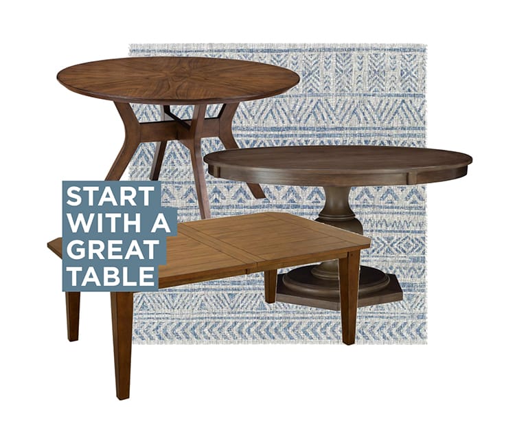 options for dining spaces