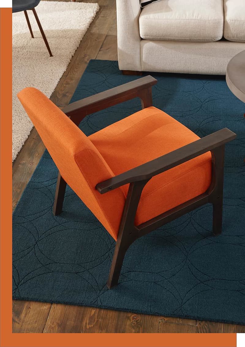 Orange chair