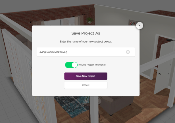 Room Planner Save & Share
