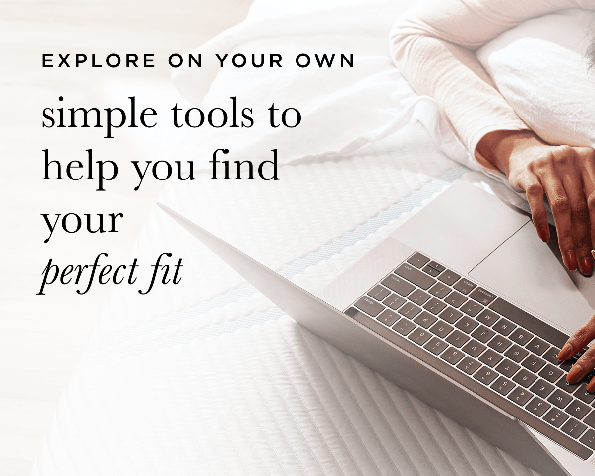 Explore On Your Own - Simple tools to help you find your perfect fit