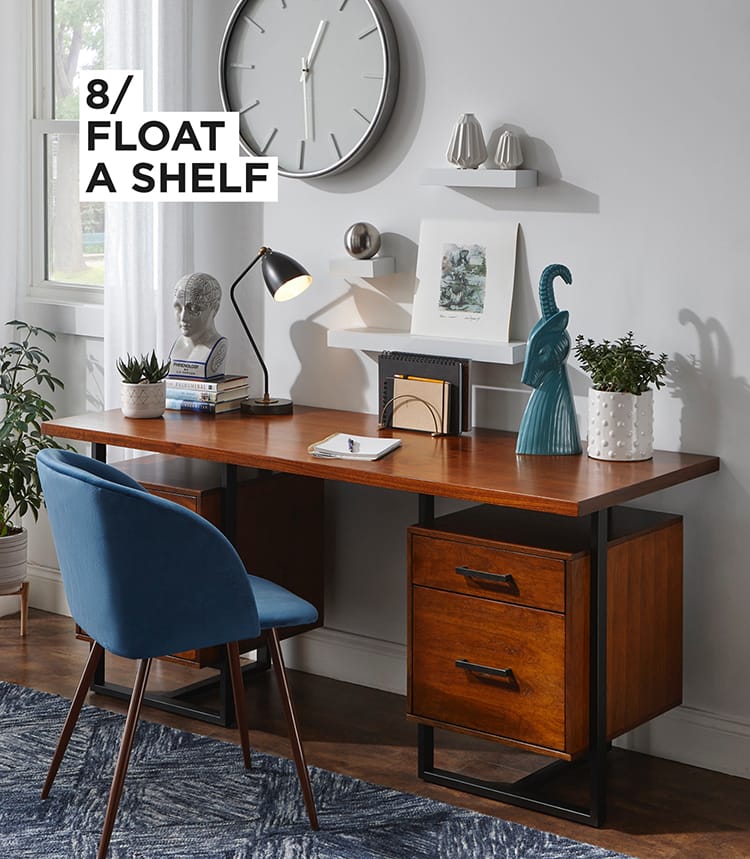 8 - FLOAT A SHELF